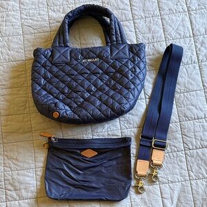 MZ Wallace Dawn Mini Metro Tote Deluxe